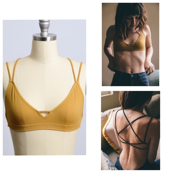 (Only 3 left)▫️Strappy Back Bralette