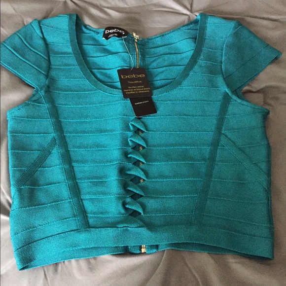 Bebe bandage crop top
