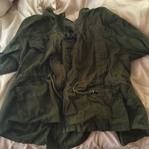 Army green jacket