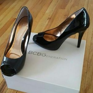 BCBGENERATION Peep Toe Pumps