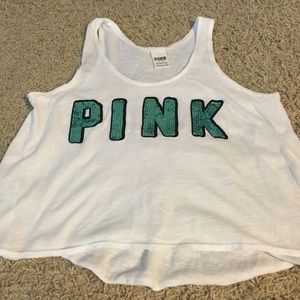 VS pink tank top