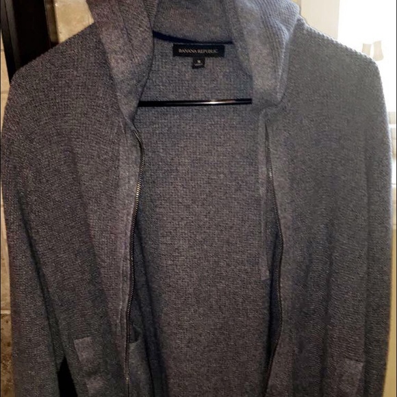 Grey Banana republic hoodie