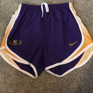 LSU Nike shorts