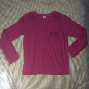 Maroon PINK thin sweatshirt