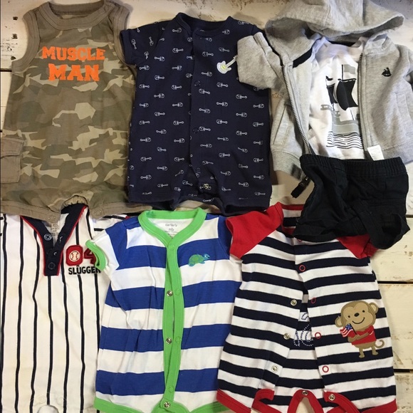 Carter's Newborn baby boy bundle