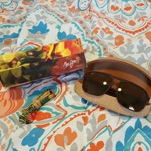 Maui Jim Silversword  (Matte Tortoise) Sunglasses