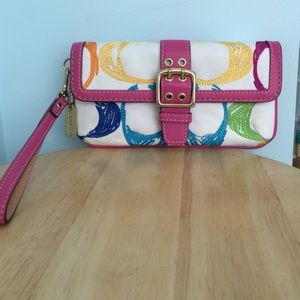 Coach Wristlet/Clutch