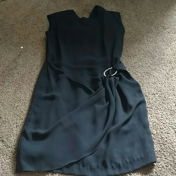 Black Cocktail Dress - Picture 1 of 3