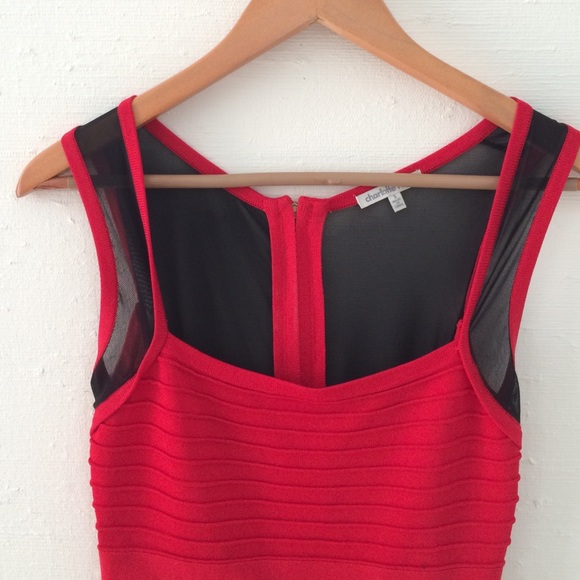 ๐SOLD๐ Red Cut Out Bandage Dress - Picture 2 of 4