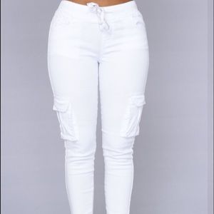 Brand new white field trip pants!