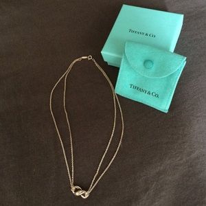 Tiffany & Co. sterling infinity pendant