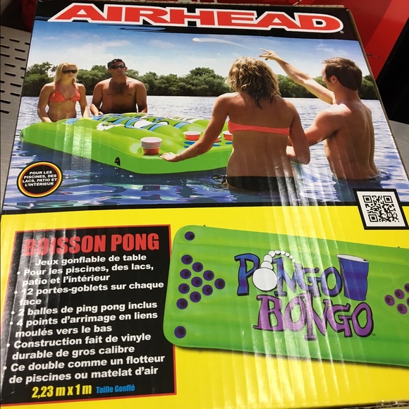 PONGO BONGO INFLATABLE BEER PONG TABLE