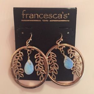 Blue Stone Earrings