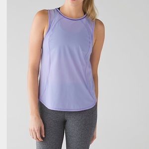 Lilac lululemon Sculpt Tank