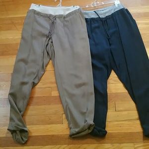 2 pairs of Anthropologie pants