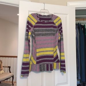 lulu lemon striped top