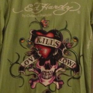 Ed Hardy Love Kills Slowly shirt