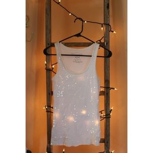 - sassy sequined tank!