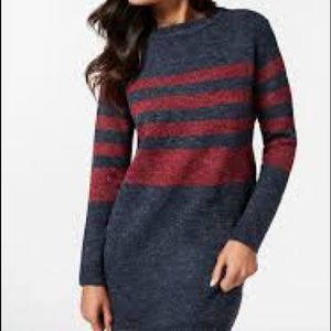 Striped Sweater Dress
