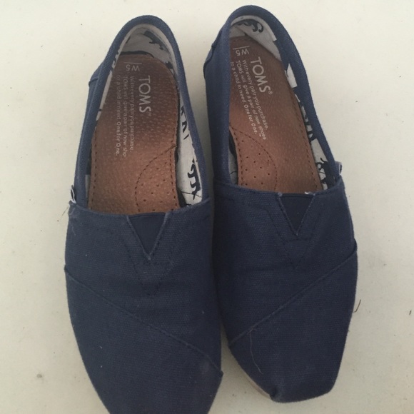 Blue navy Toms