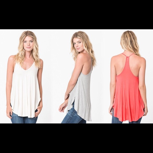 White Long Length Top - Picture 3 of 5