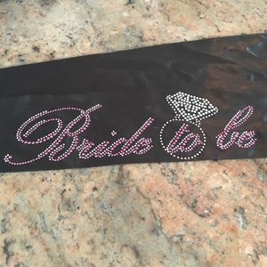 Bride to Be sash