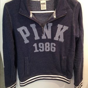 Victoria's Secret PINK half zip hoodie