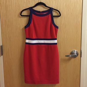 Banana Republic Red, White & Blue Dress