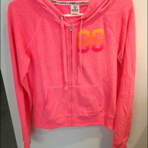 Victoria's Secret PINK zip up hoodie
