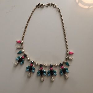 PRICE DROP!! Jcrew multicolored glam necklace