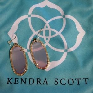 Kendra Scott Rose Quartz Earrings