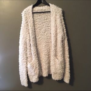 Super Soft White Cardigan