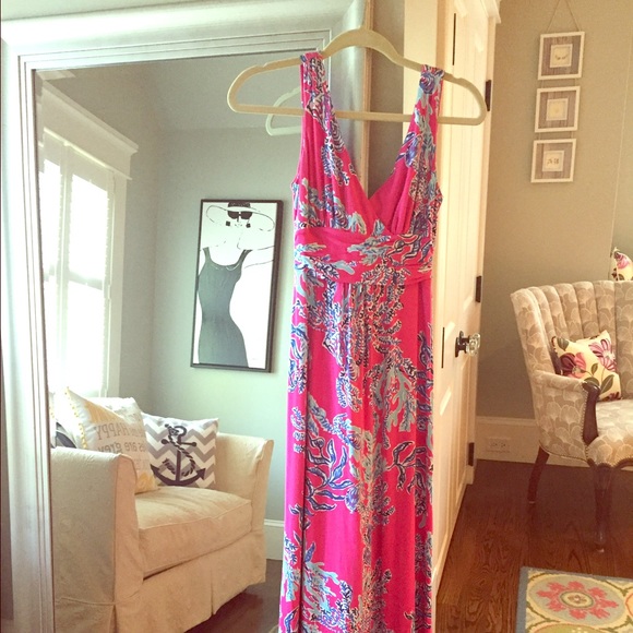 Lilly Pulitzer Sloane V-Neck Maxi Dress