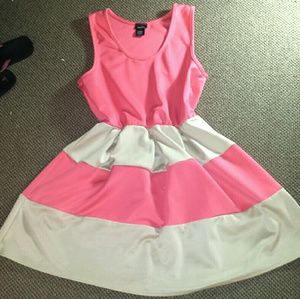 Creme n' Pink Dress 💕 RUE 21