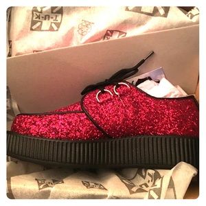 T.U.K Creepers size 8 woman's