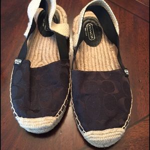 Coach slip on shoe