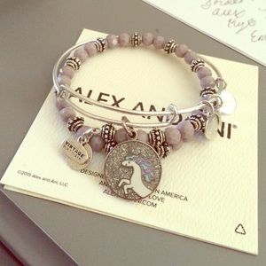Alex & ani unicorn bangle matching wrap