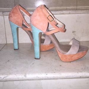 Suede Steve Madden Heels