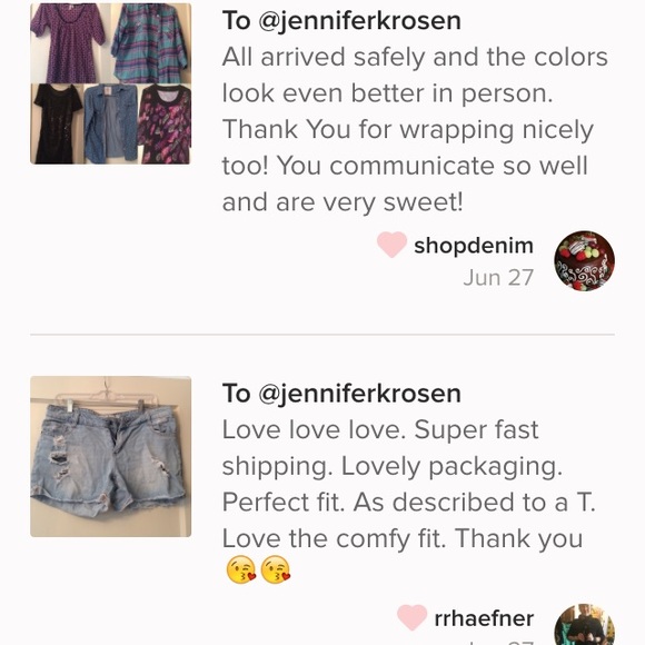 A few love notes! Thank you all for your business! - Picture 3 of 5