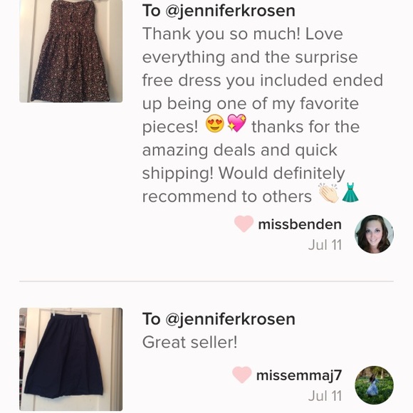 A few love notes! Thank you all for your business! - Picture 4 of 5