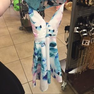 Watercolor dress