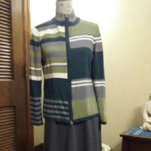 Christopher & Banks Color Block Sweater