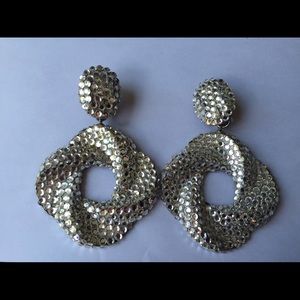 Dangle Earrings with Swarovski Crystals