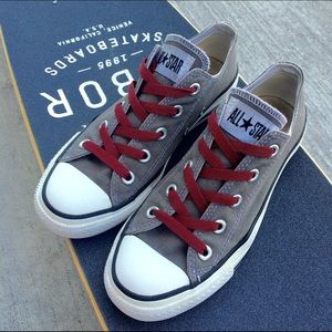 Grey Converse Women's 6-6.5 or Men's 4