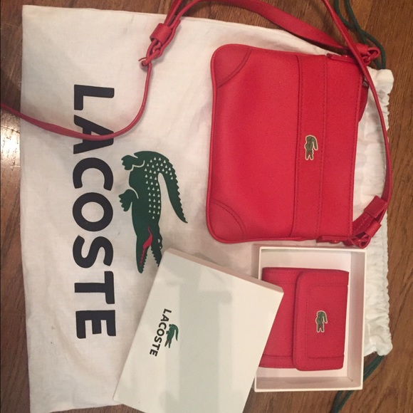 Lacoste purse and wallet