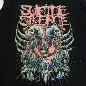 Suicide Silence black vest.