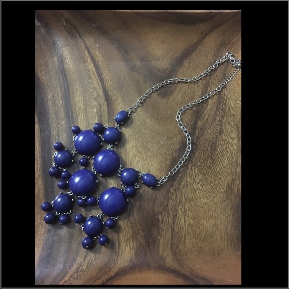 🔷Final Price🔷Navy Blue Bubble Necklace