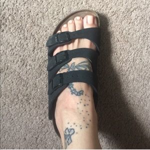 Black Birki's in good used condition