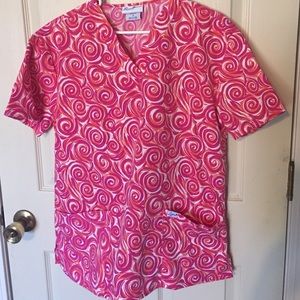 Pink Scrub Top