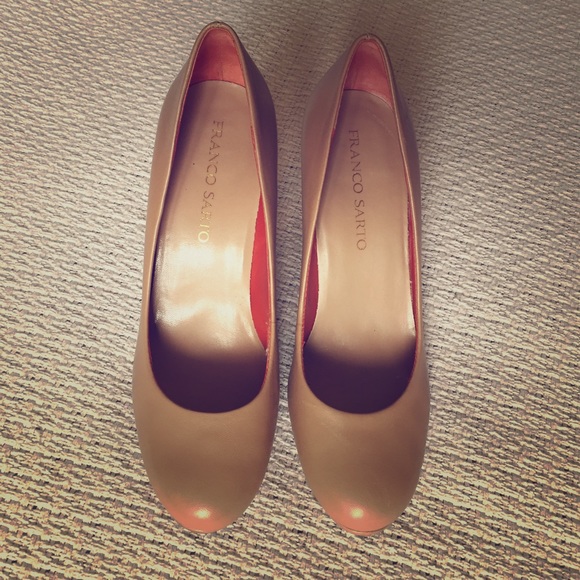 Franco Sarto nude heels
